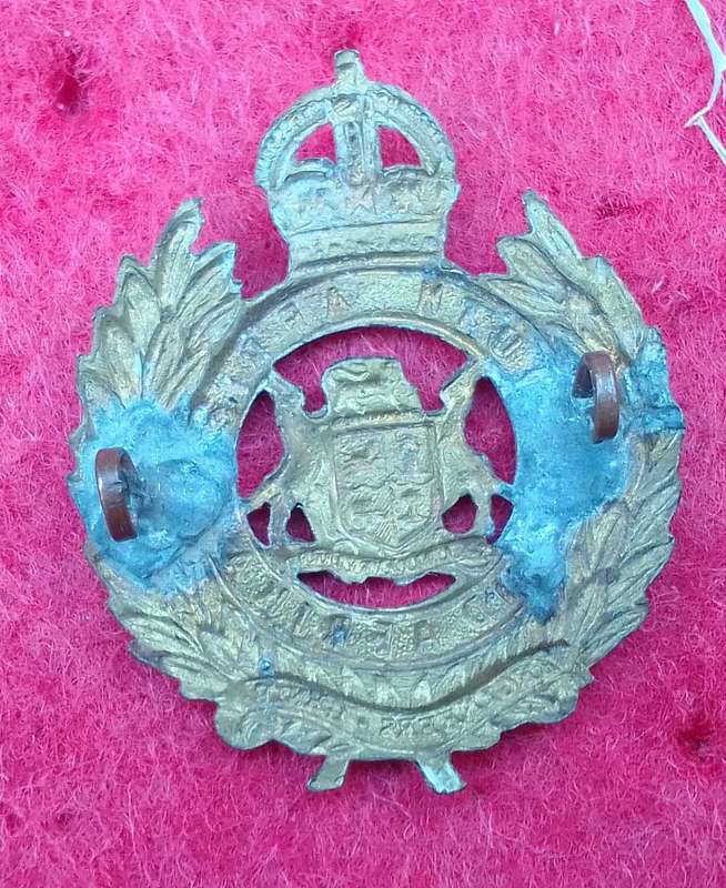 SOUTH AFRICAN ENGINEERS CAP BADGE