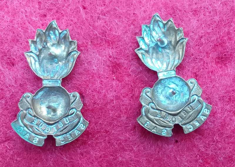 SA Engineers Corps Collar Badges