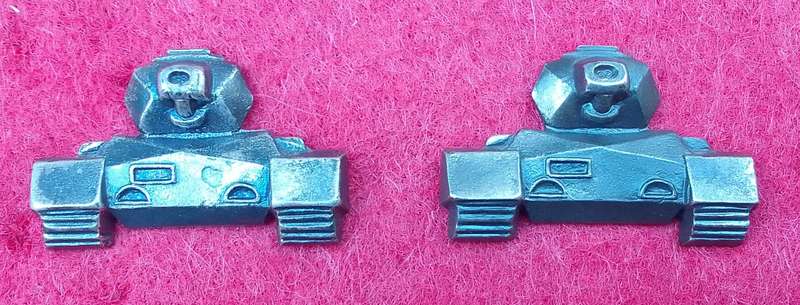 SWATF Armour Corps collar badges