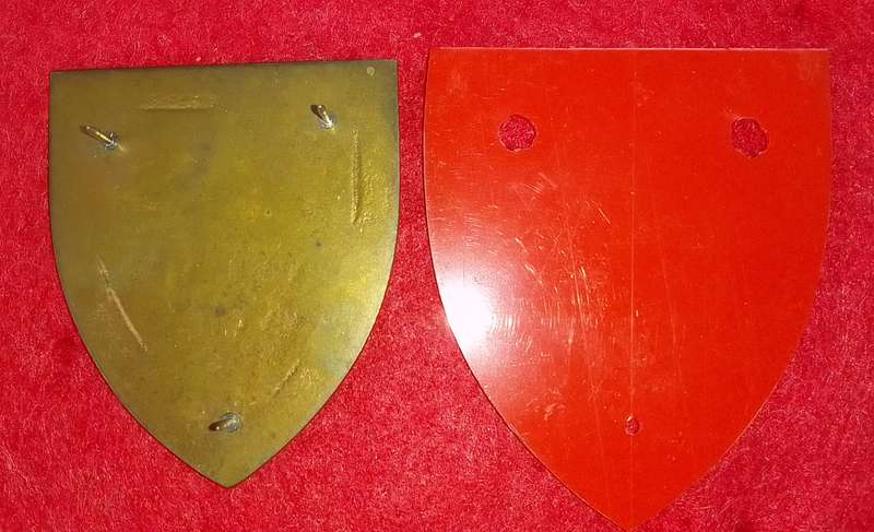 1 Parachute Battalion Flash with red backing