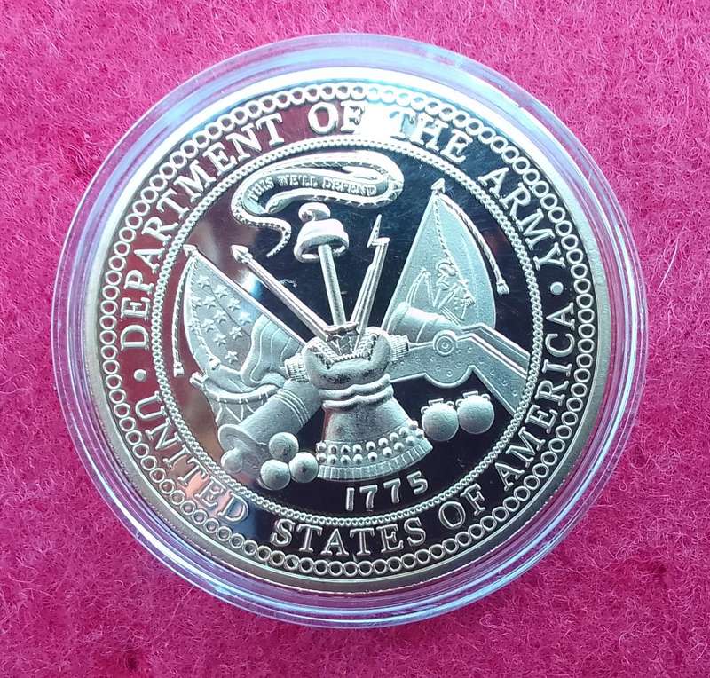 US Special Forces Veterans Challenge coin