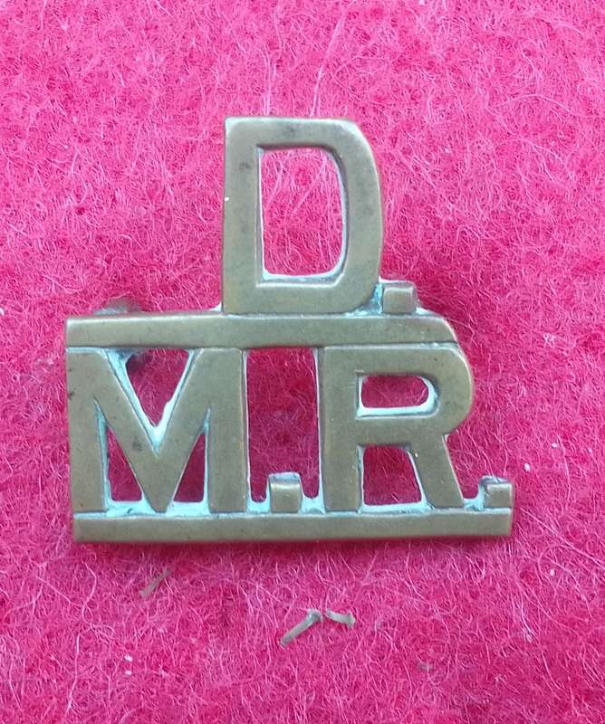 SOUTH AFRICA - DIE MIDDELLANDSE RIFLES SHOULDER TITLE