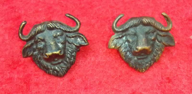 SADF Kaffrarian Rifles collars pair