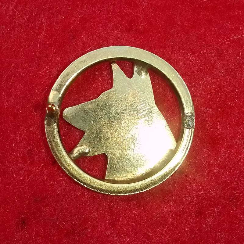 POLICE DOG HANDLER QUALIFICATION BADGE