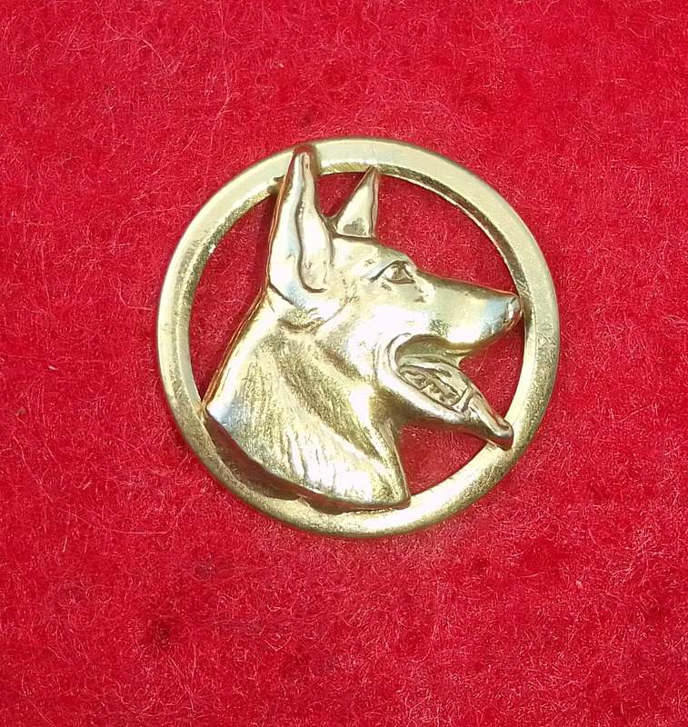 POLICE DOG HANDLER QUALIFICATION BADGE