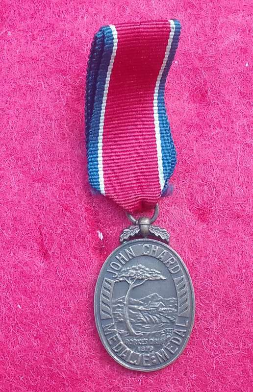 John   Chard Miniature medal