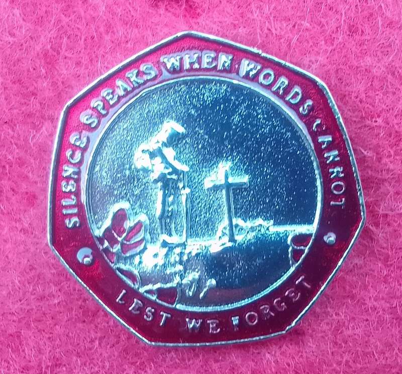 Poppy Flower Commemorative coin