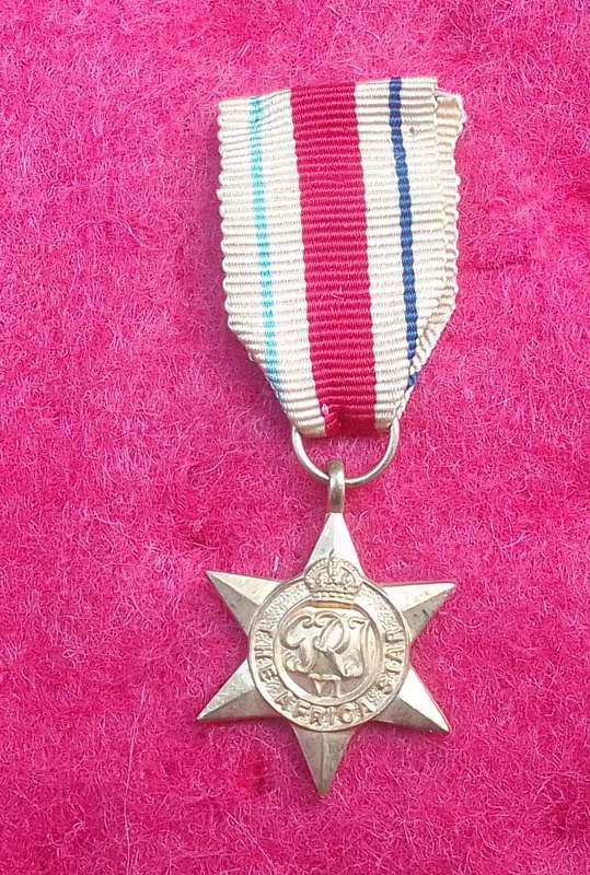 MINIATURE   WW2 AFRICA STAR
