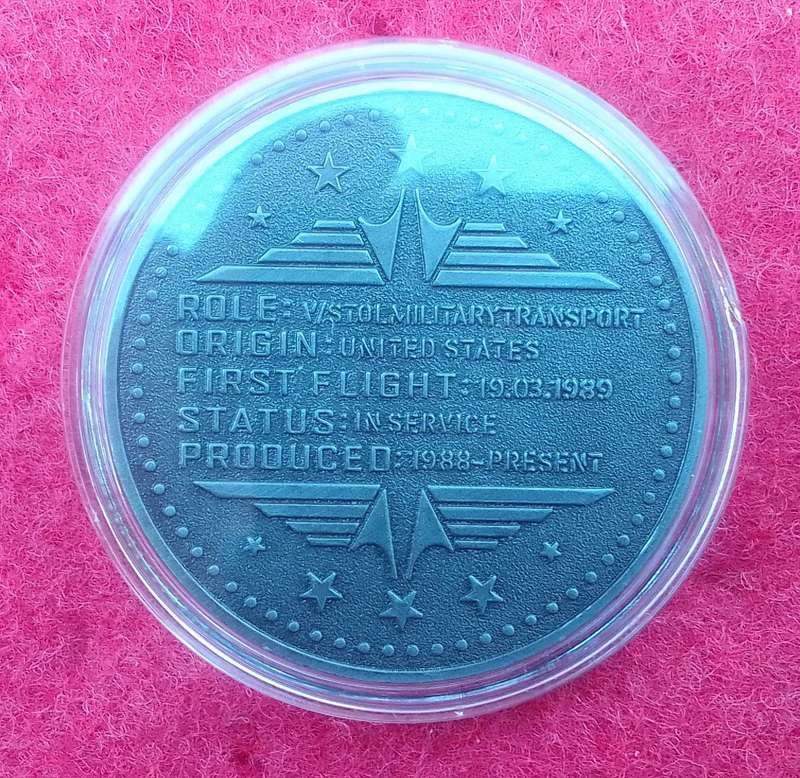 U-22 Osprey challenge coin