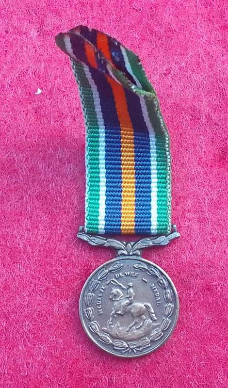 Miniature   De Wet Medal