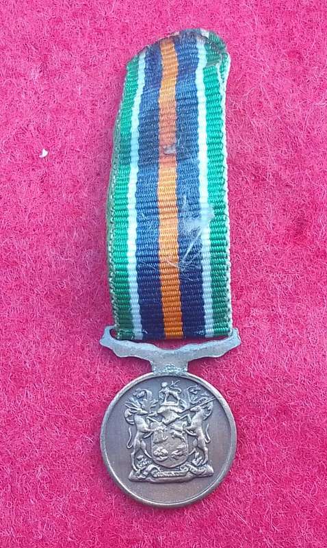 Miniature   De Wet Medal