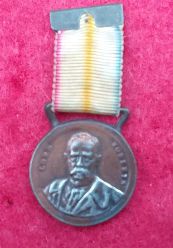 Boer War - Lord Roberts ` A Silent Tribute ` Miniature Medal