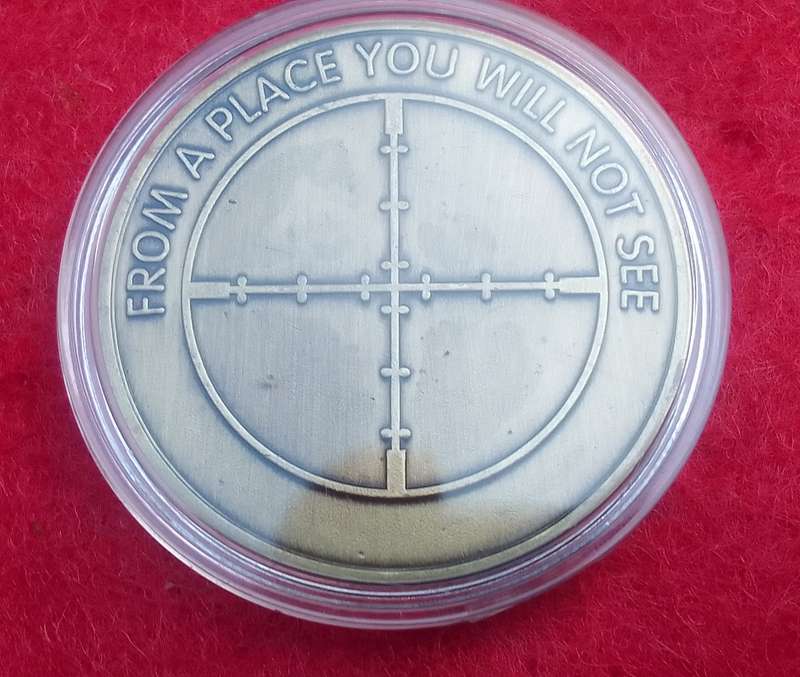 SNIPER CHALLENGE COIN