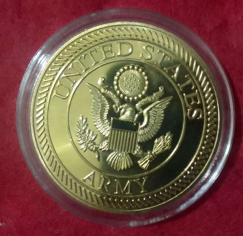 1st Cavalry division challenge coin