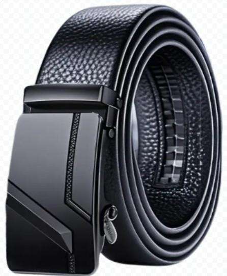 Black Ratch Leather belts