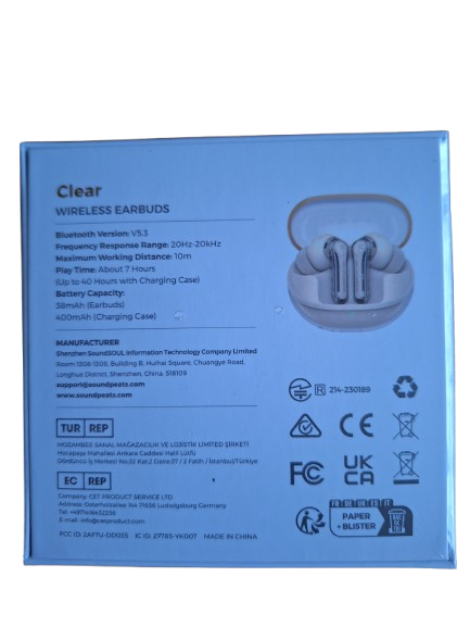 SoundPeats - Clear