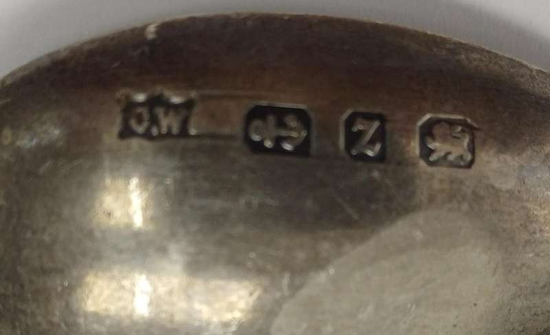 Field Marshal Lord Roberts, South Africa 1900 Souvinir Teaspoon, Hallmarked Birmingham 1899