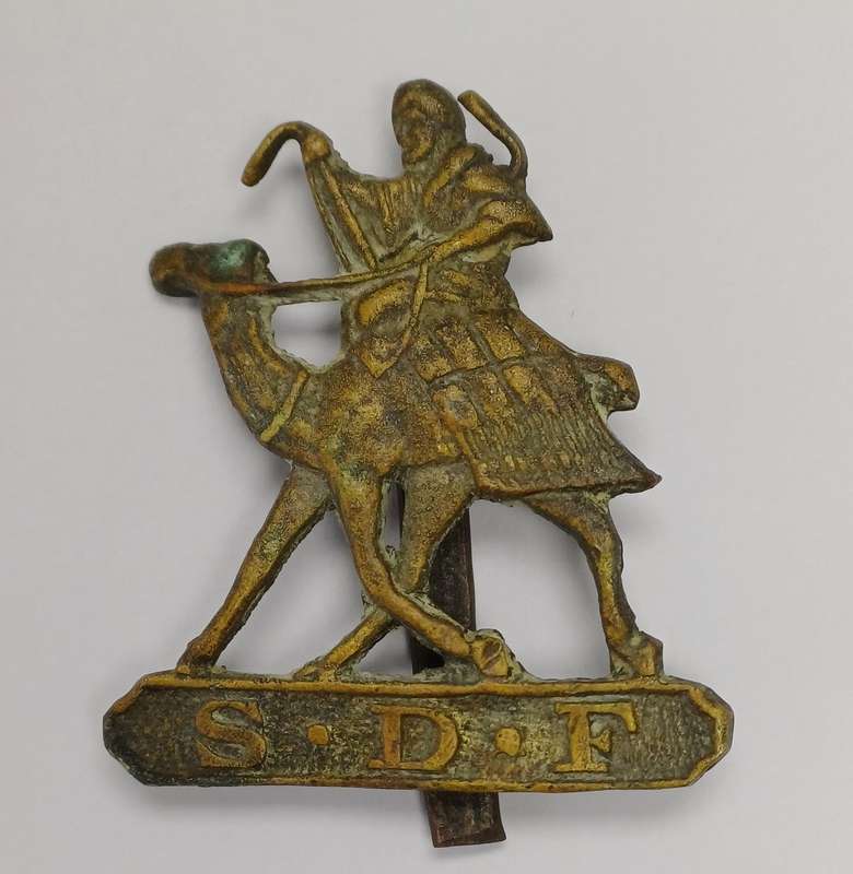 WW1 Sudan Defense Force Cap Badge