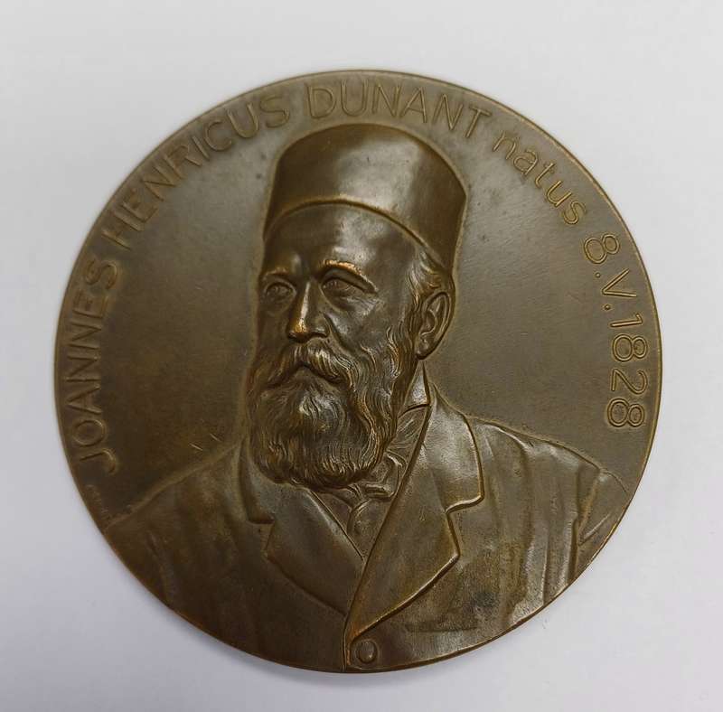 Bronze Medal to Commemorate J. H. Dunant, Founder of the Red Cross Society