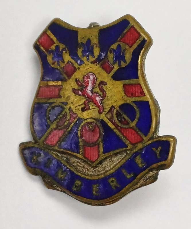 Boer War Period Kimberly Badge