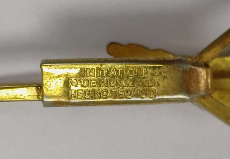 WWII SAAF Pilots Wings Tie Pin