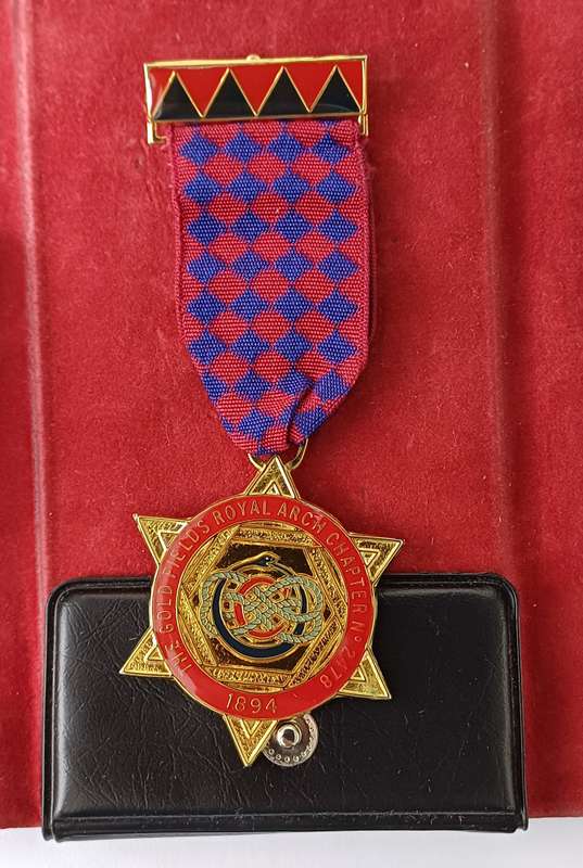 The Gold Fields Royal Arch Chapter Medal