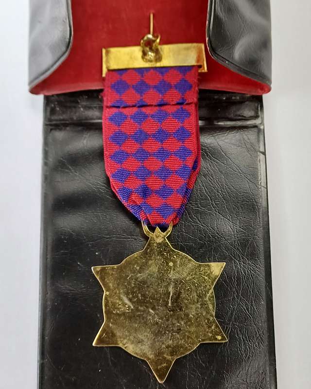 The Gold Fields Royal Arch Chapter Medal