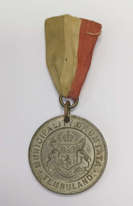 Very Rare Municipality of Umtata Tembuland 1925 Visit by Edward, Price of Wales to South Africa