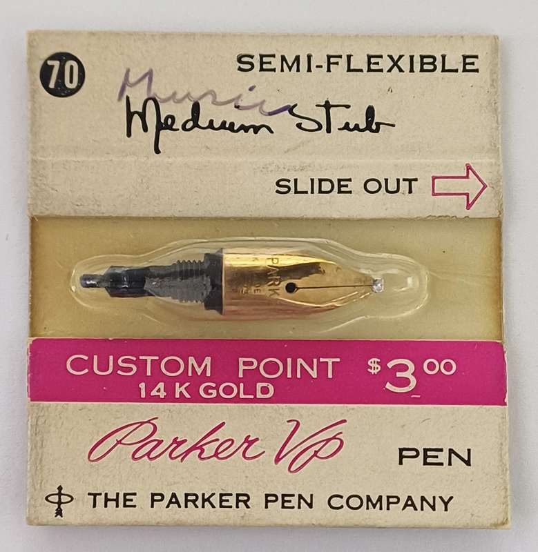Vintage Parker VP Fountain Pen 14ct Nib 70