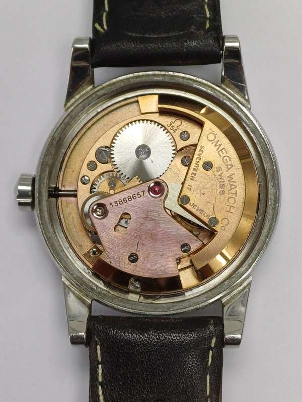 Rare Omega Automatic Seamaster with 354 cal bumper movement, 1952 model