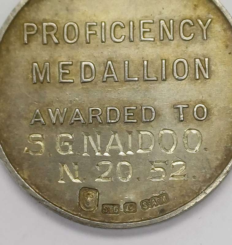 Rare Voluntary Medical Sevrice Medal Group. Unusual to an Indian Recipient during the Apartheid era