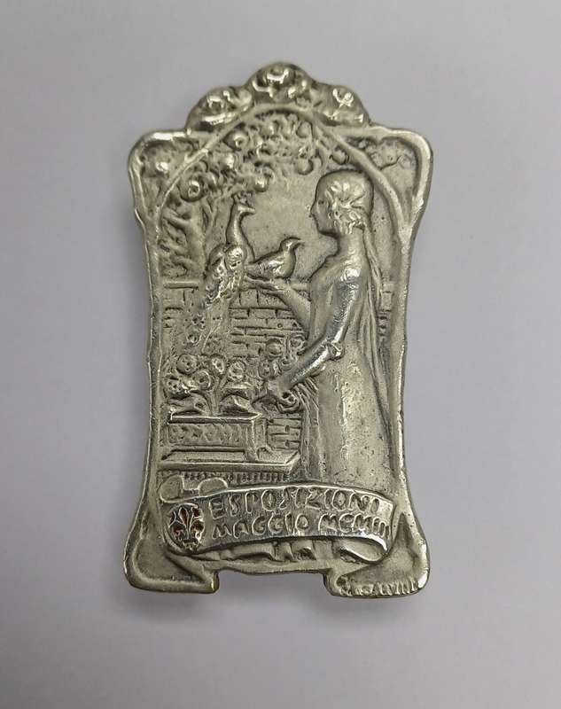 Horticultural and Agricultural Show Medal,  Florence 1903 Badge