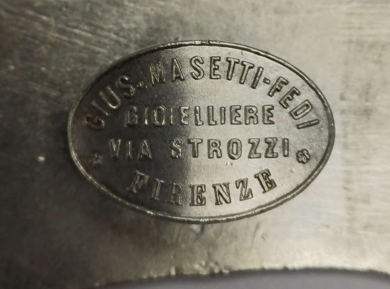 Horticultural and Agricultural Show Medal,  Florence 1903 Badge