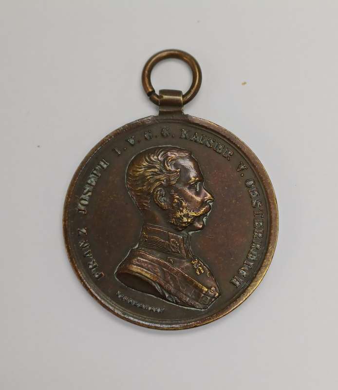 WWI Austria-Hungary Bravery Medal in Bronze (Der Tapferkeit)