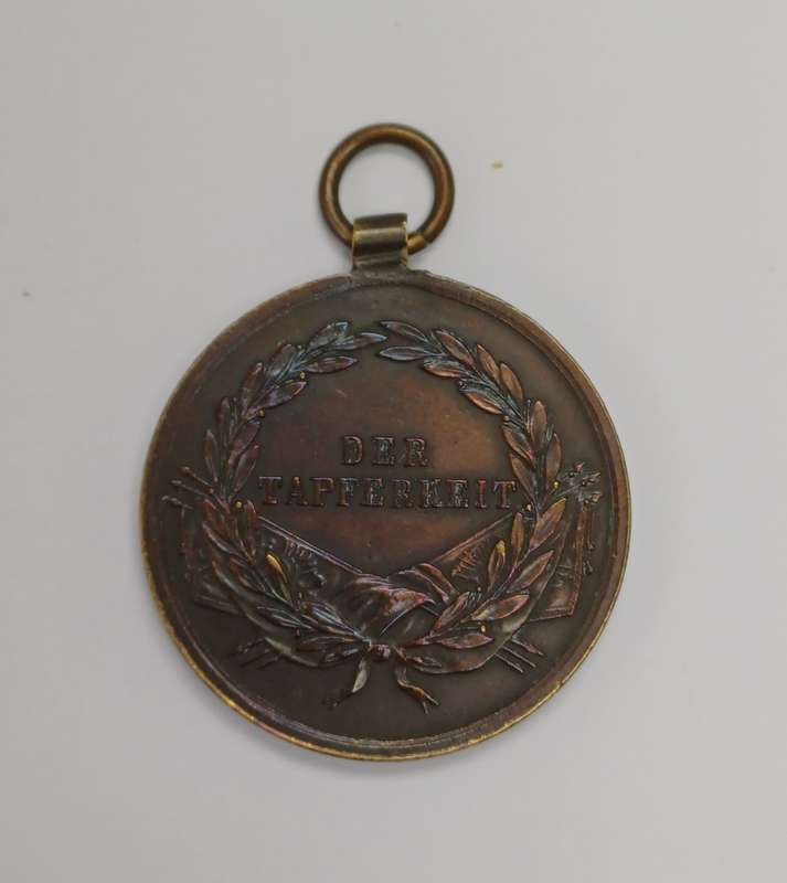 WWI Austria-Hungary Bravery Medal in Bronze (Der Tapferkeit)