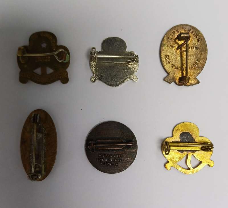 Vintage Girl Guides Badges x 6