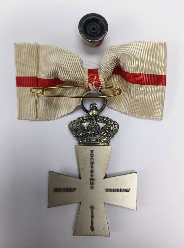 Order of The White Cross, Cross of Loyalty to the Grand Ducal House of Tuscany