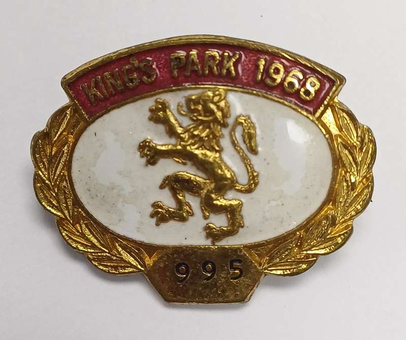 Kings Park Rugby Stadium Members Badge 1967, 1968, 1970 and 1971