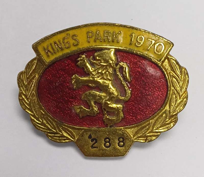 Kings Park Rugby Stadium Members Badge 1967, 1968, 1970 and 1971