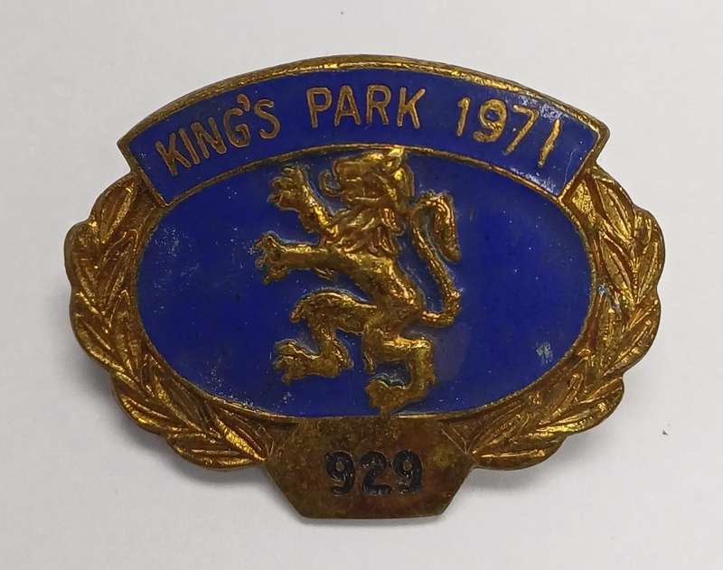 Kings Park Rugby Stadium Members Badge 1967, 1968, 1970 and 1971