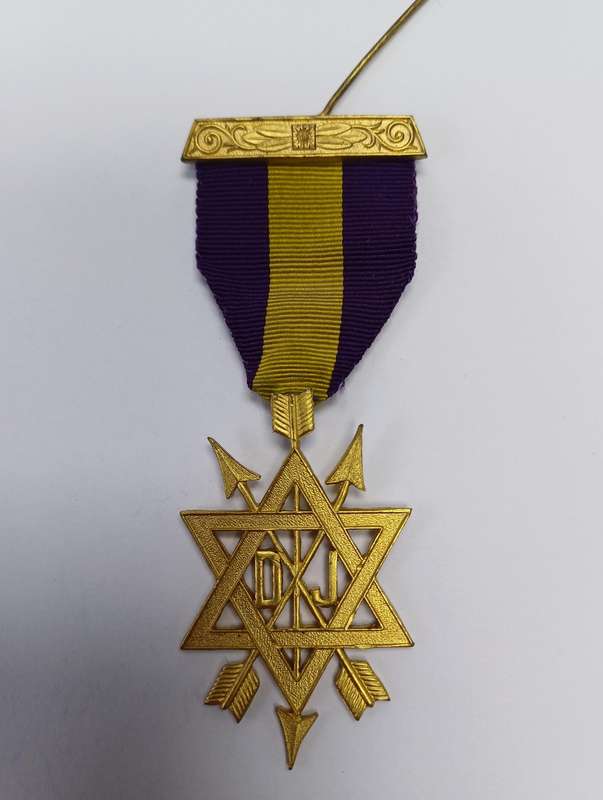 English Order of Secret Monitor Masonic Jewel