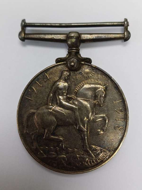 WWI British War Medal, Captain E. H. Beck