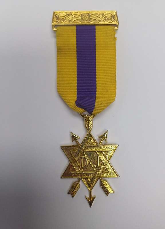 English Order of Secret Monitor Masonic Jewel