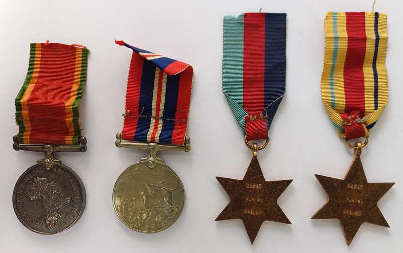 WWII Group Awarded to A. A. W. Bailey (58243)