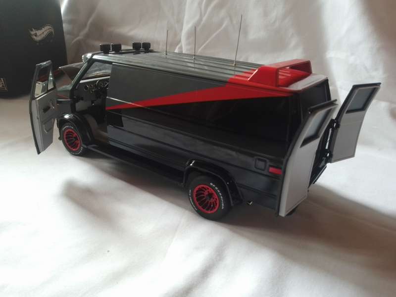 Hot wheels "A Team" van - Elite edition 1:18 scale