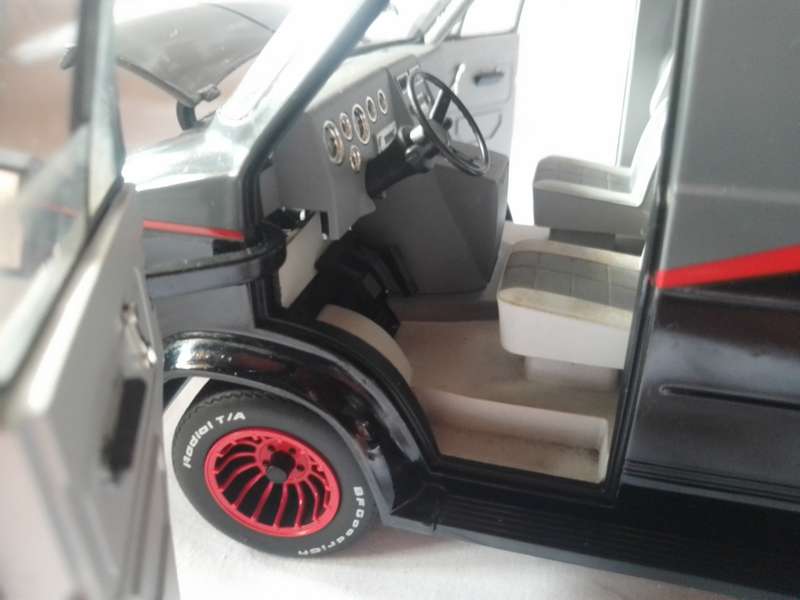 Hot wheels "A Team" van - Elite edition 1:18 scale
