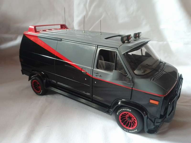 Hot wheels "A Team" van - Elite edition 1:18 scale