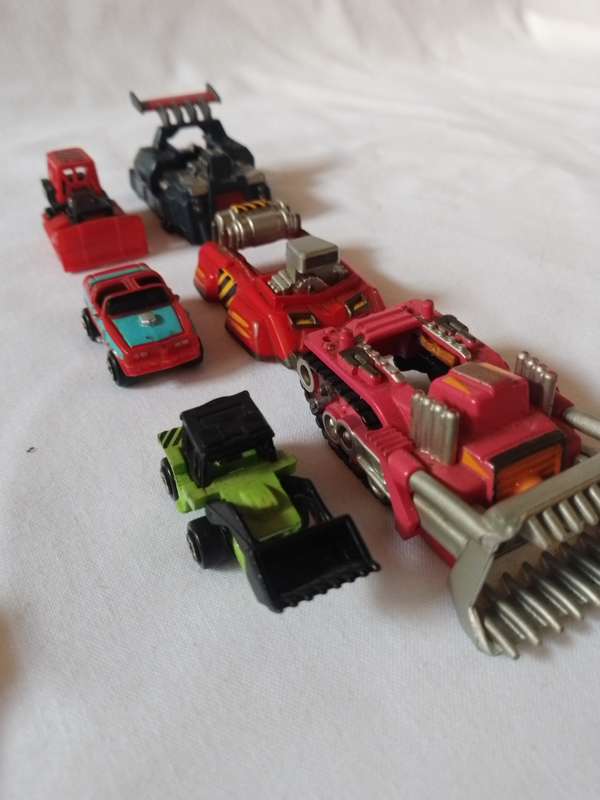 Micro machines - whole lot of 16 cars - 1:148 scale 1980's vintage.