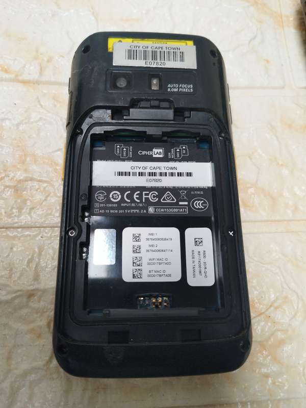 Cipher Lab Rs30 Phone