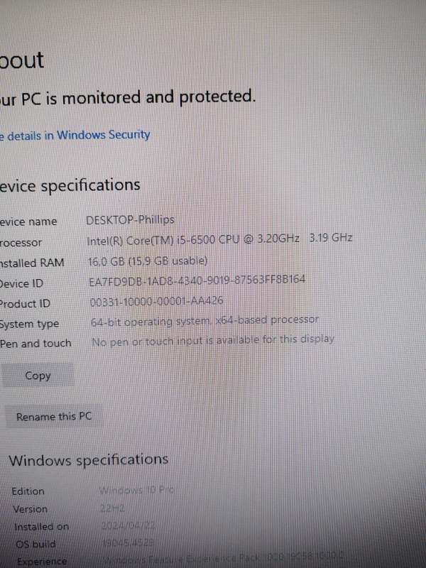 PC Desktops & AllinOnes HP Prodesk 600 G2 Mt i5 Tower with 8gb